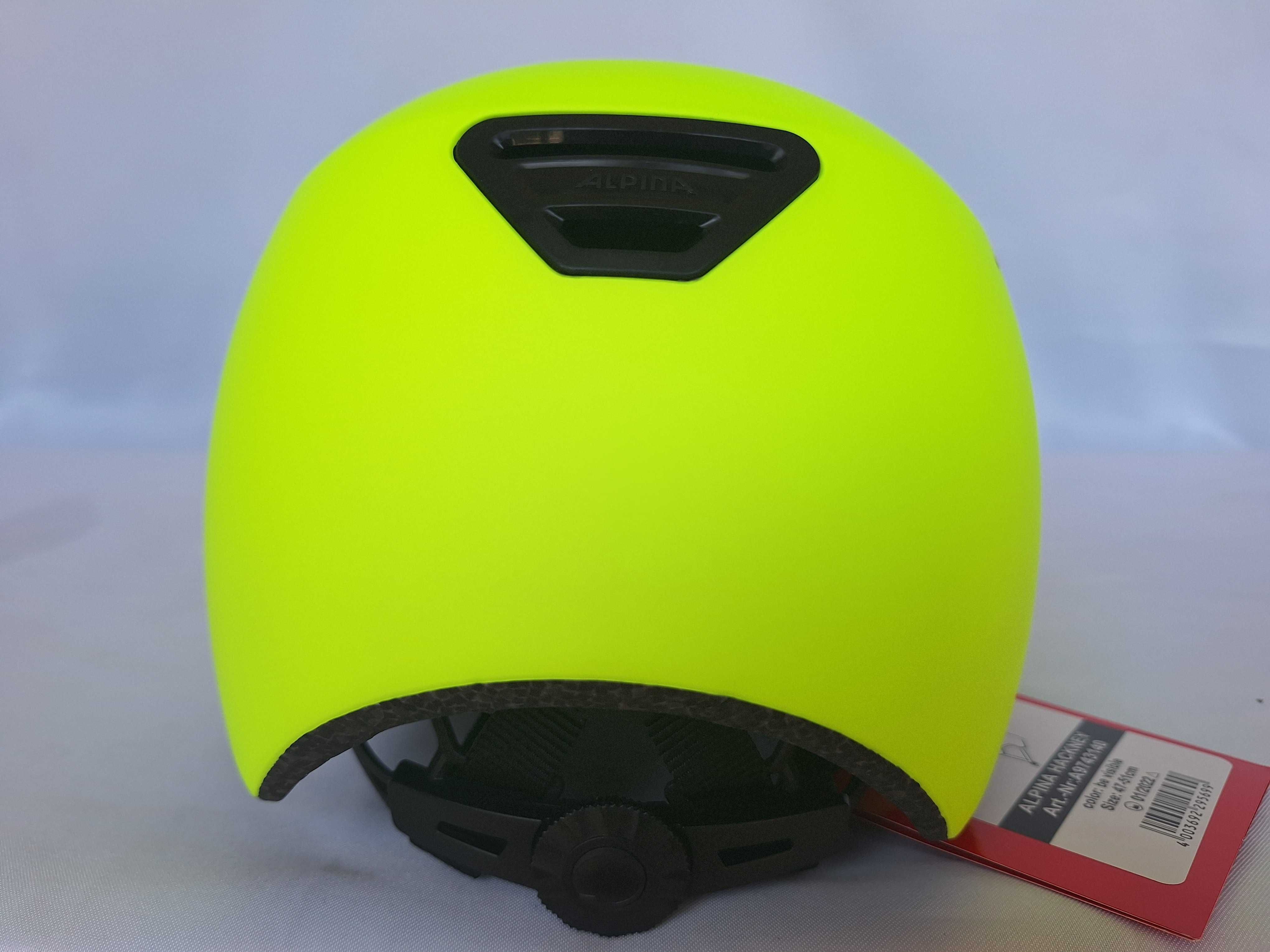 Kask rowerowy dziecięcy Alpina Hackney Be Visible XS/S 47-51cm