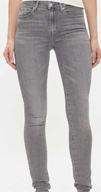 Oryginalne nowe slim jeans damskie Tommy Hilfiger como RW