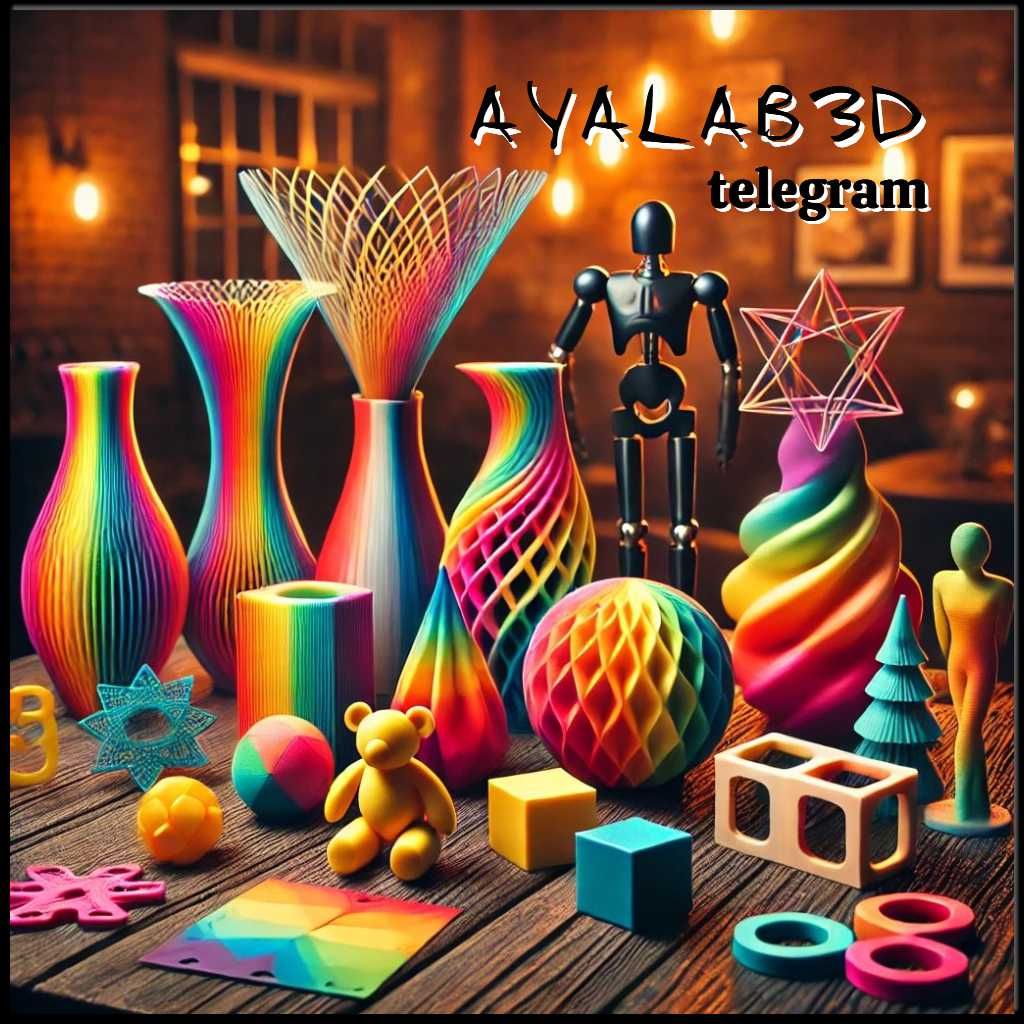 3д друк. 3d печать. Друкарня. AyaLab3D.