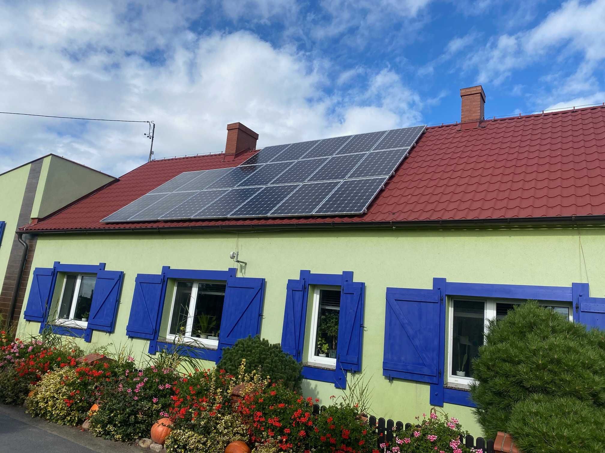 Instalacja fotowoltaiczna elektrownia 5,3kWp z magazynem 10kWh montaż