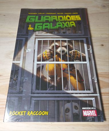 Livro Banda Desenhada Guardioes da Galaxia Rocket Raccoon 2017