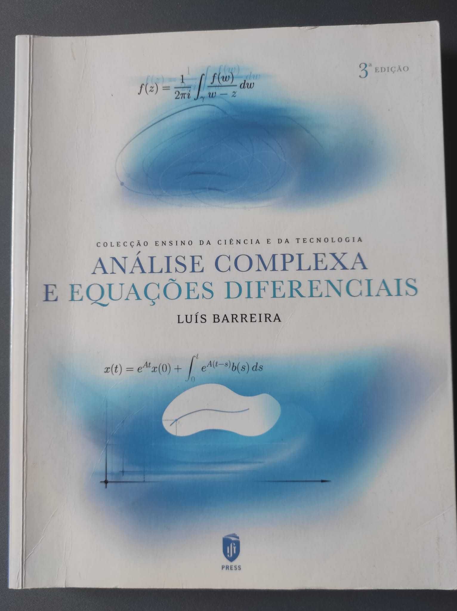 Livro "Análise Complexa e Equações Diferenciais"