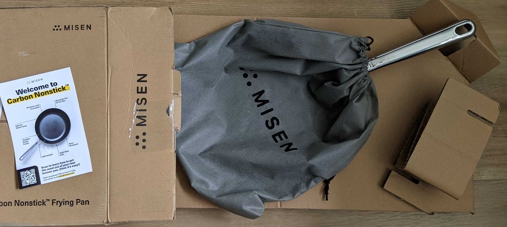 Сковорода з азотованої вуглецевої сталі Misen