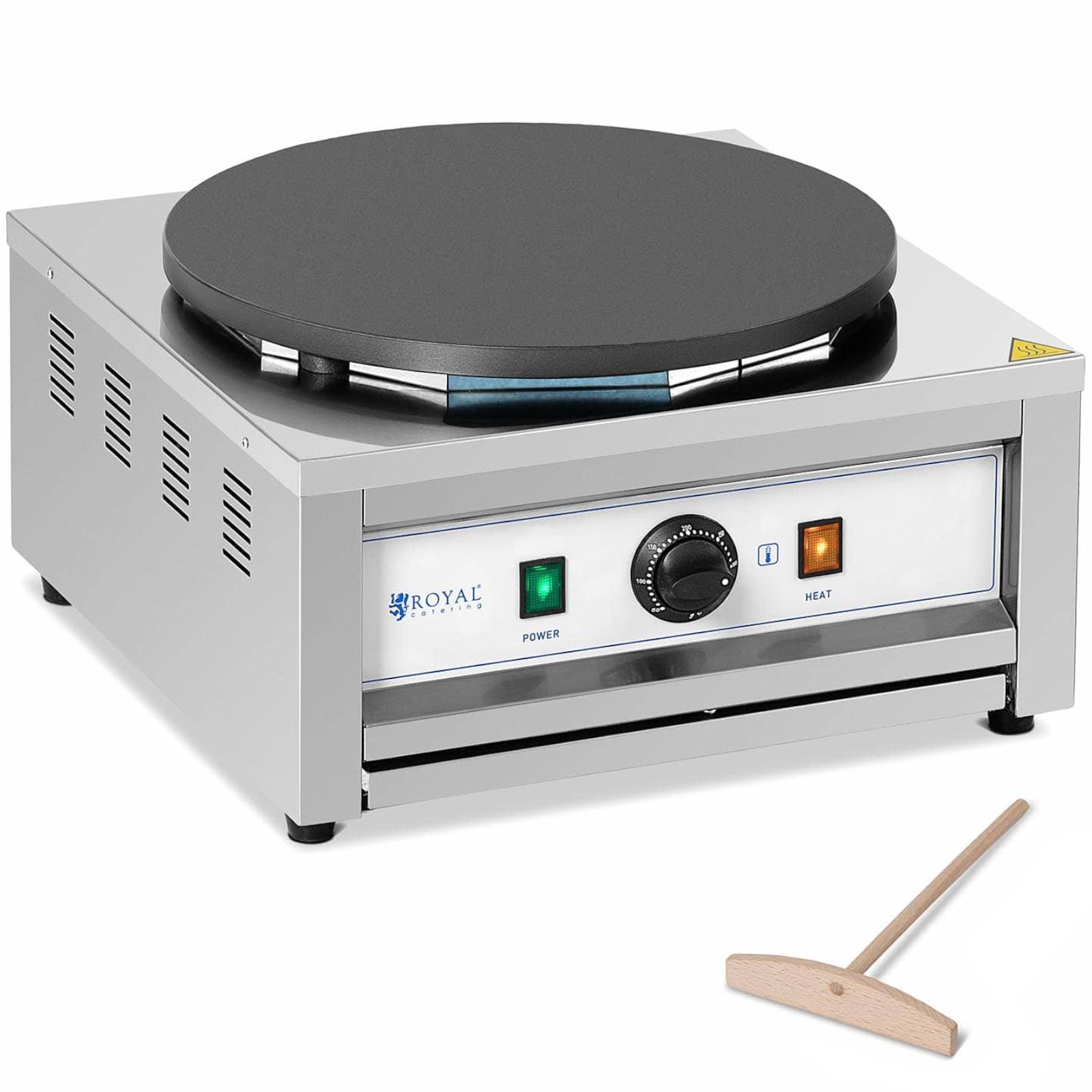 naleśnikarka okrągła elektryczna śr. 40 cm 0-300 c 3000 w