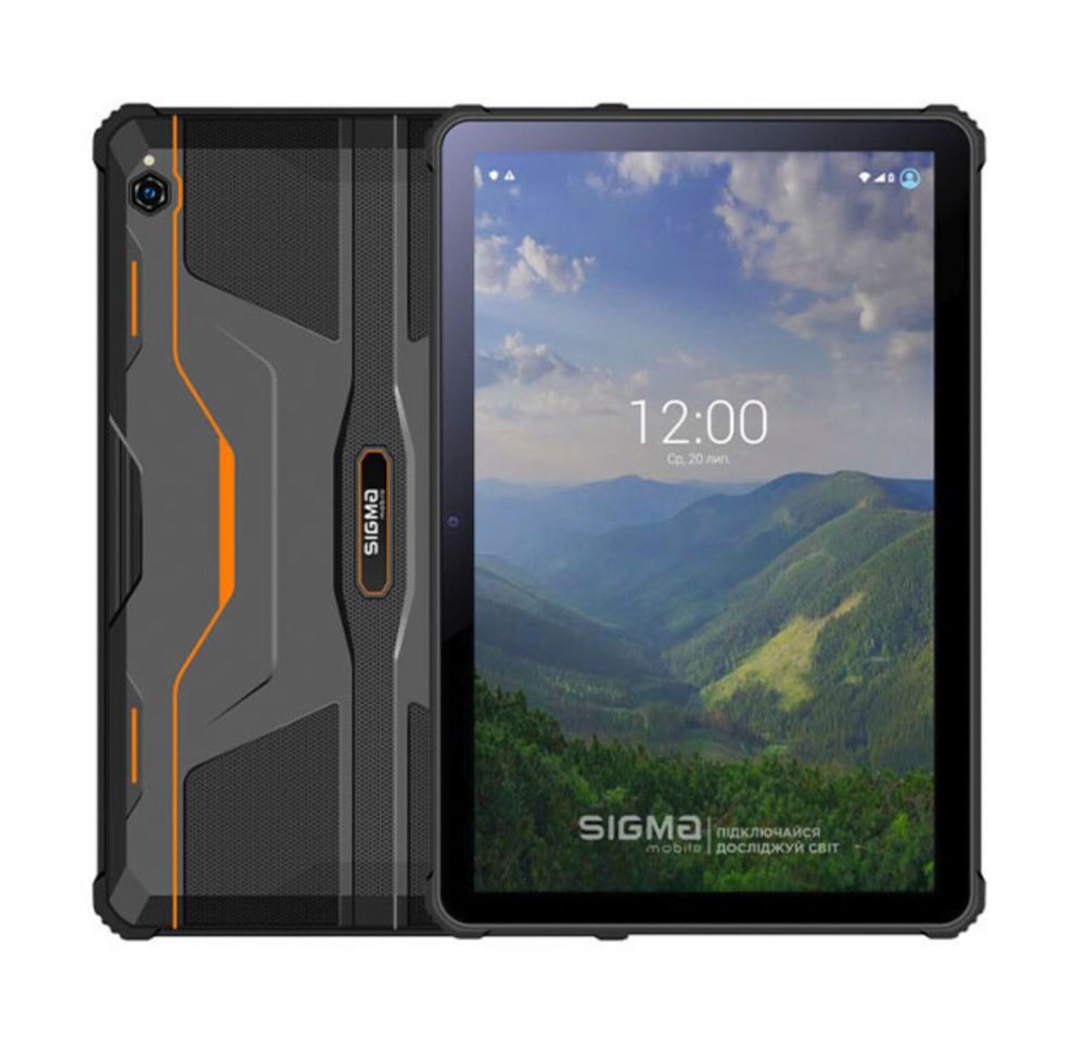Планшет Sigma mobile Tab A1025 X-treme Black/Orange