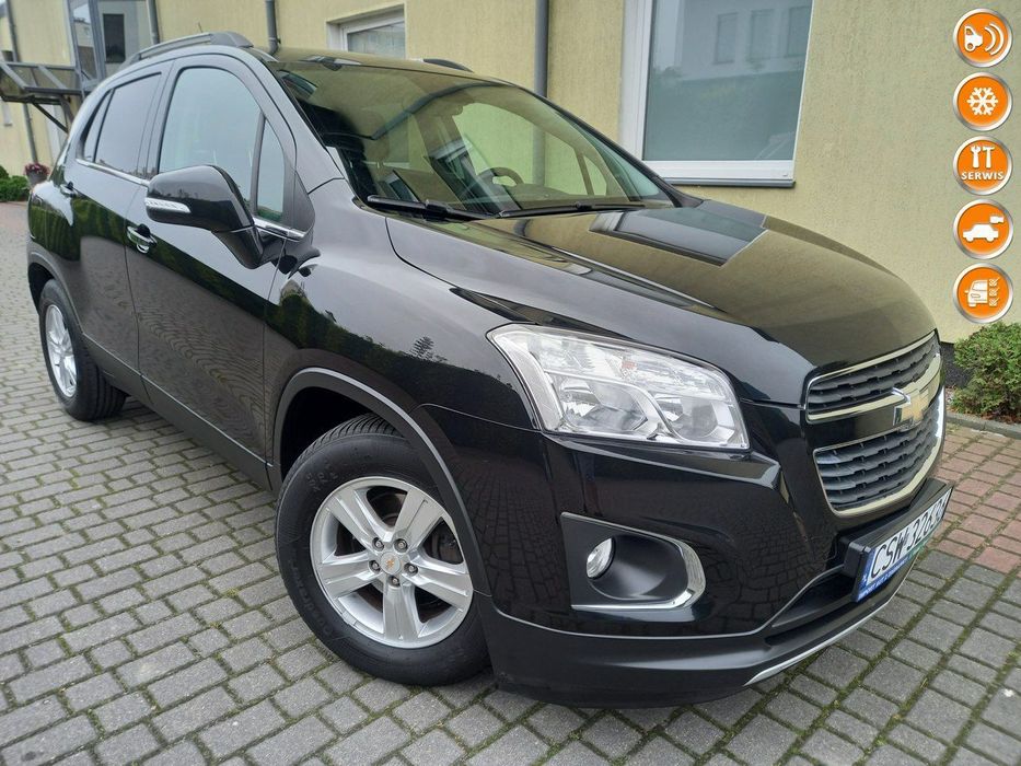 Chevrolet Trax 1.6Benz 115KM Navi Kamera Tempomat Pół-Skóry Bezwypadek Bardzo Zadbany