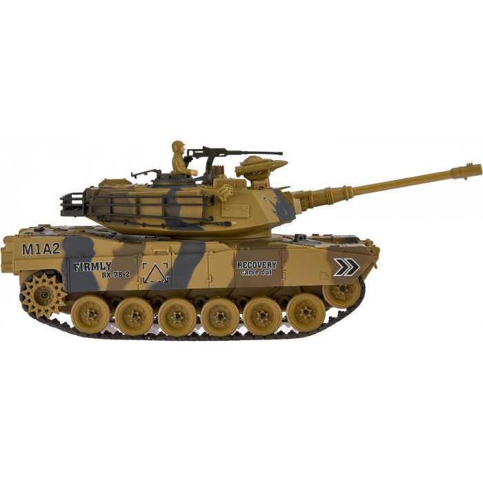 Танк на радиоуправлении ( ZIPP TOYS ТАНК 789 USA M1A2 118)