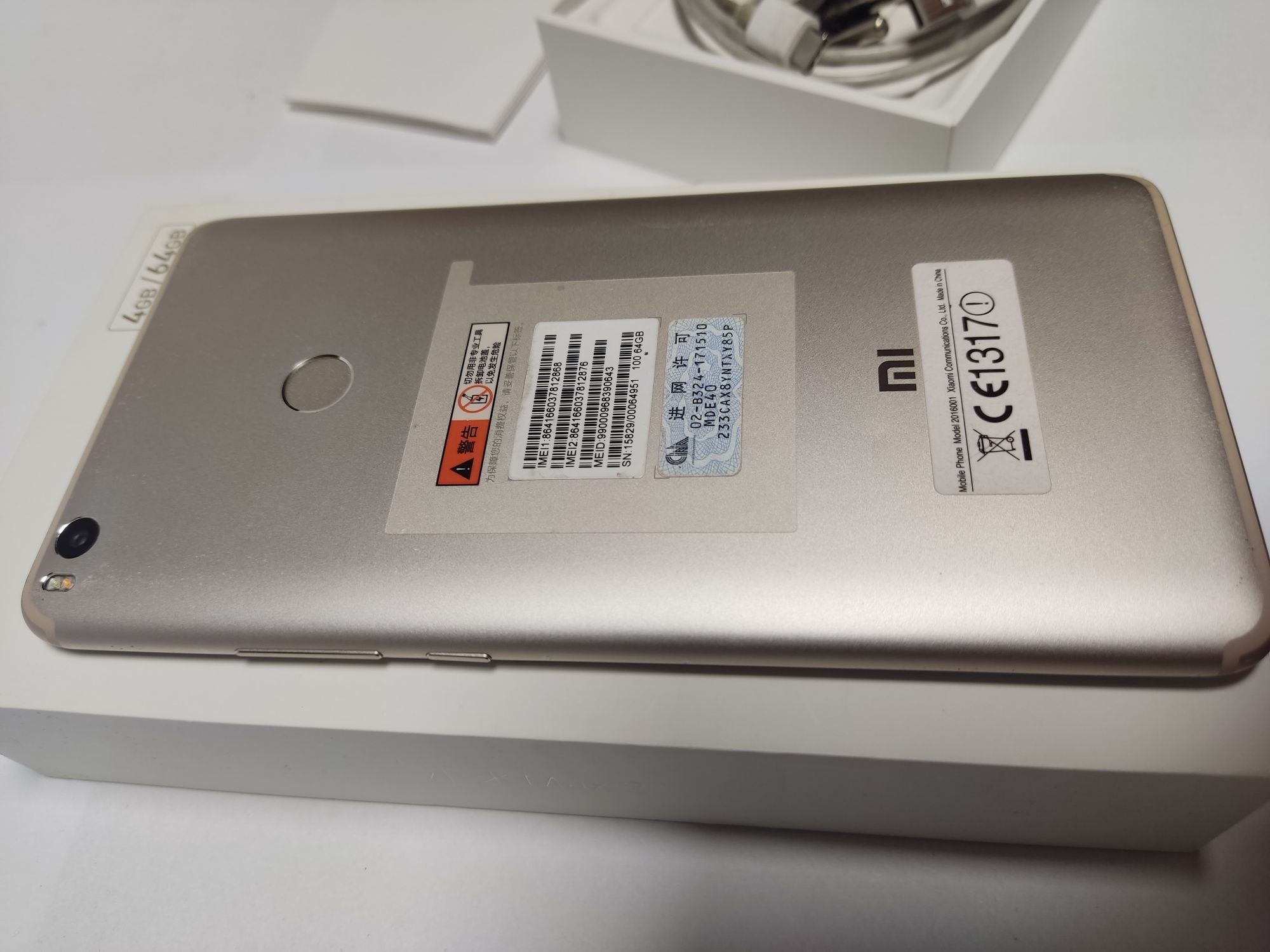 XIAOMI MI MAX 2  4/64 GB  Smartfon  Telefon