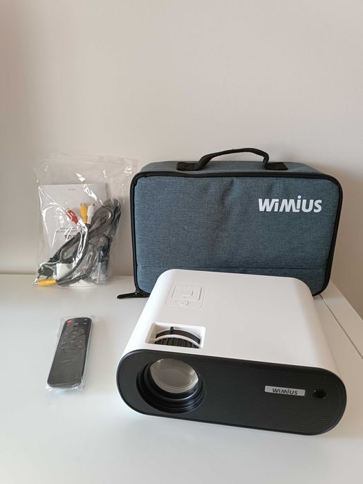 Projetor WiMiUS / WiFi Mirroring / 7000 Lumens / 1080p / Bolsa (NOVO)