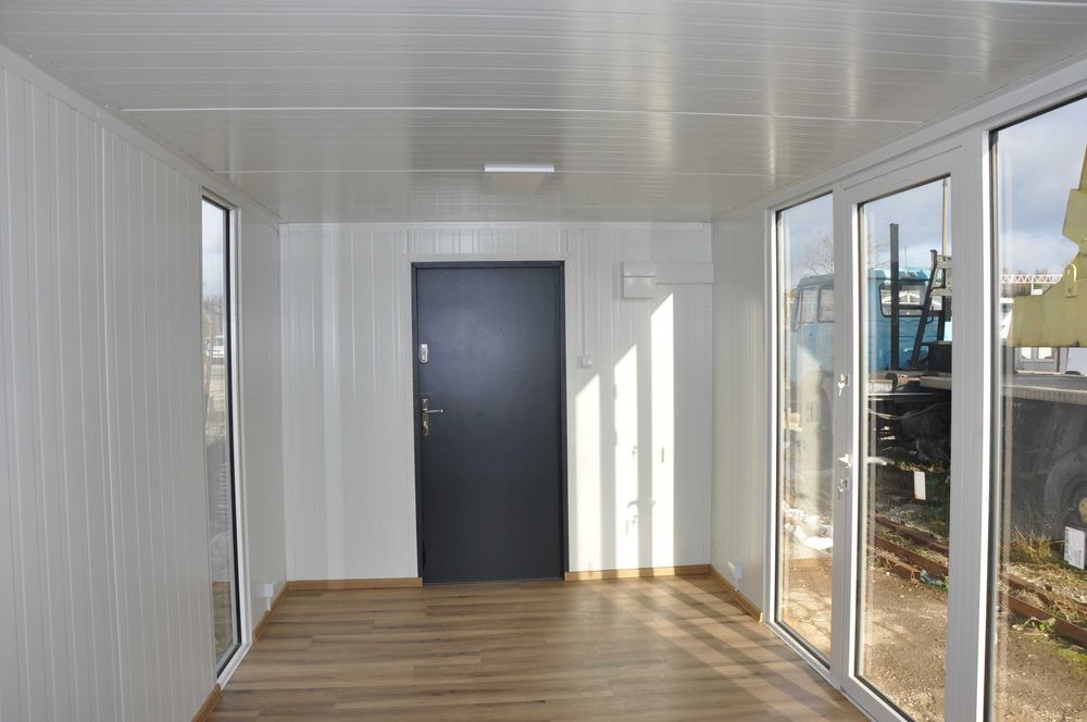 Kontener mieszkalny typu stodoła