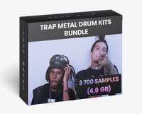 Mega zestaw drum kitów do trap metalu | 4,6 GB | 3 700 sampli