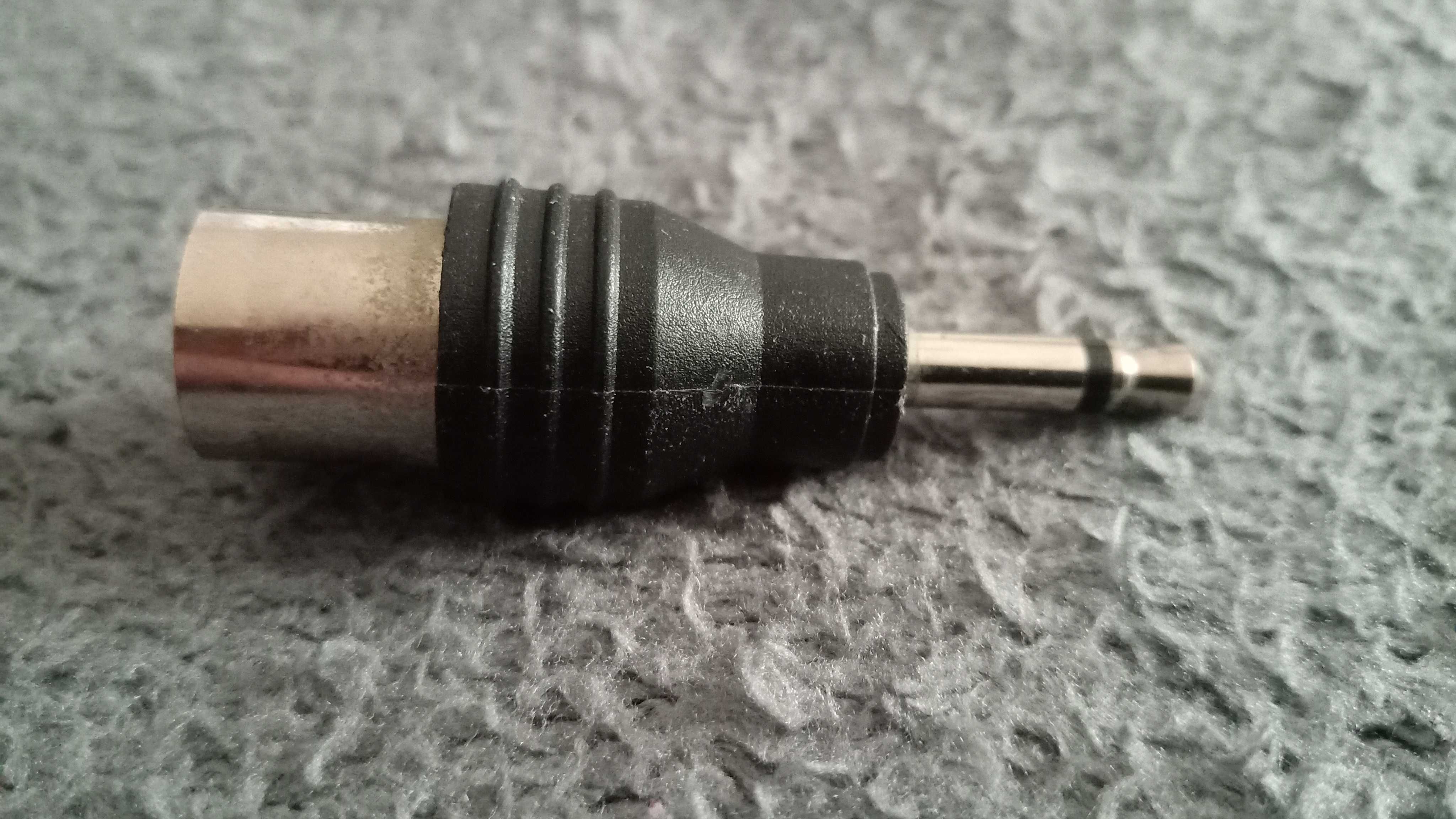 Adapter Przejście przejściówka wtyk Jack 3,5 mm gniazdo ant TV