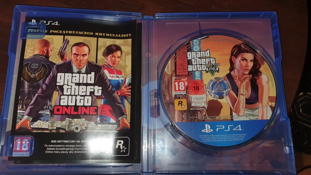 gra do konsoli PS4 GTA 5