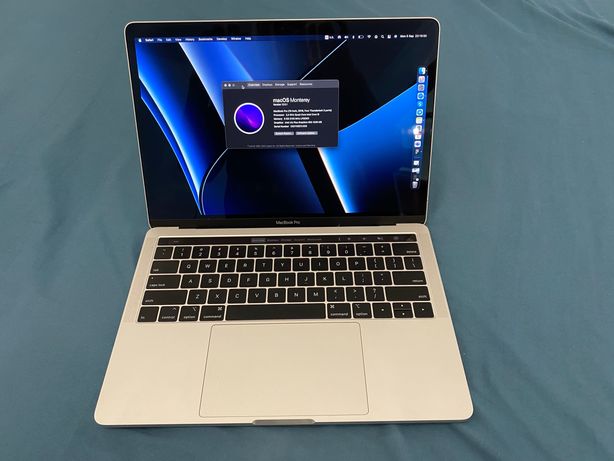 Apple MacBook Pro 13-inch Silver Gray 2019