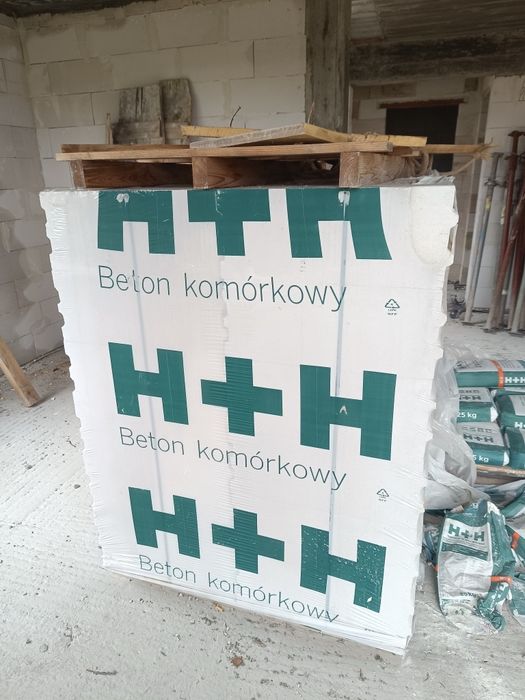 Beton komórkowy H+H 24x24x59