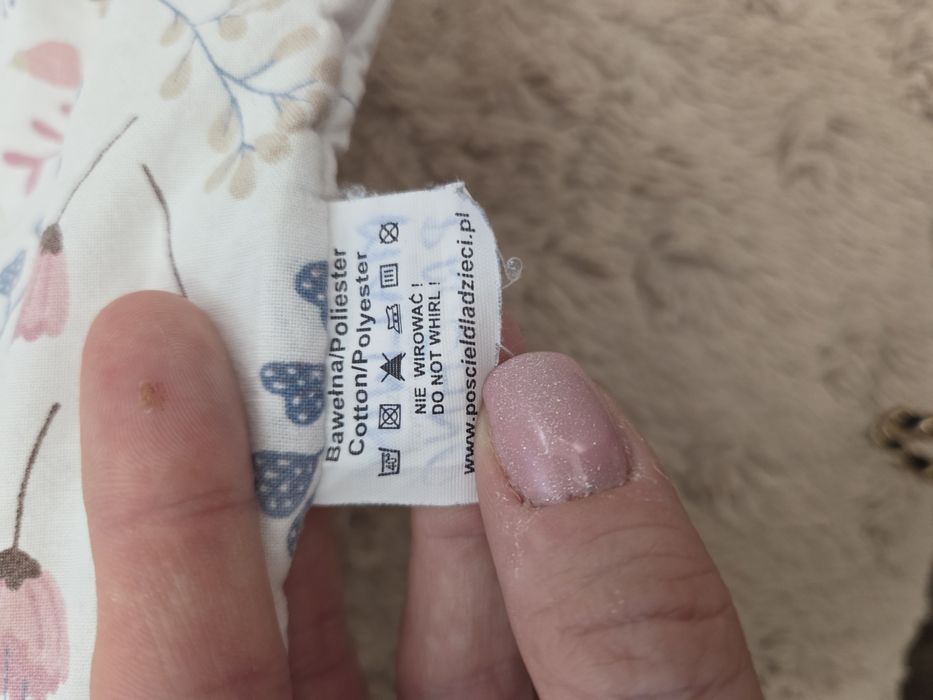 Pościel do złobka/przedszkola.