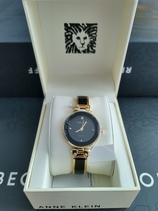 Годинник жіночий, Anne Klein Genuine Diamond, AK/1980BKGB.