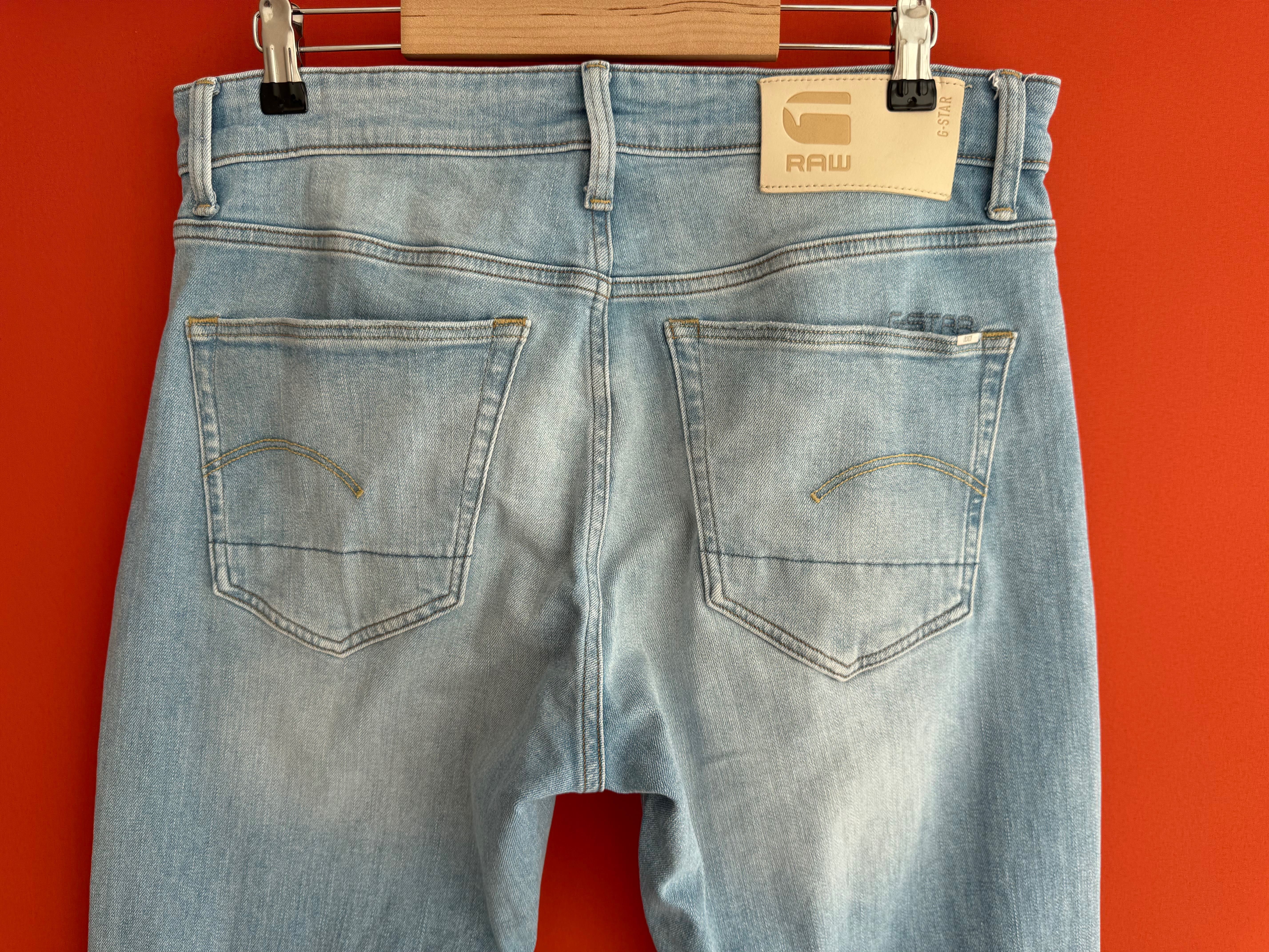 G-Star Raw 3301 Slim Оригінал чоловічі джинси штани розмір 32 33