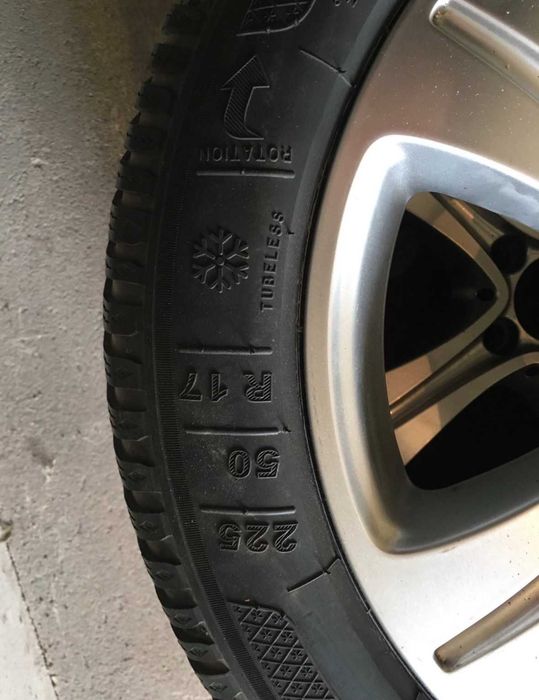 Felgi Aluminiowe Koła zimowe 17'' Mercedes W212, W213