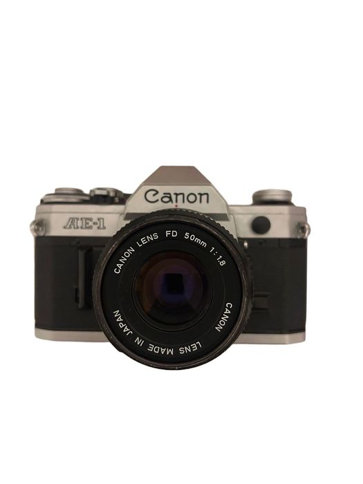 Canon AE-1 Analógica Vintage — Excelente Estado + Lente 50mm