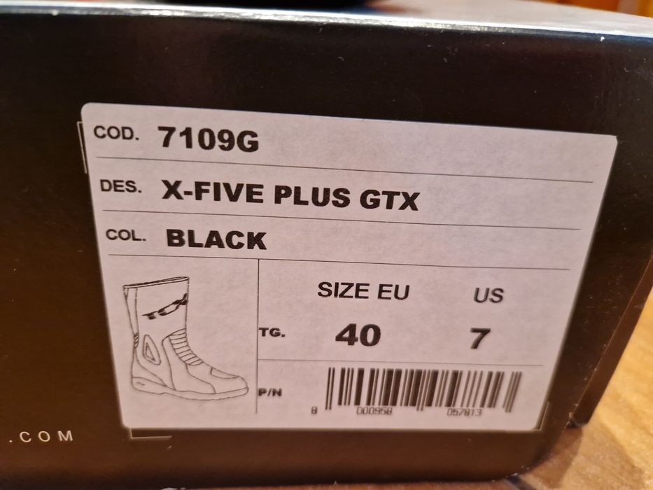 buty X-five GTX damskie motocyklowe