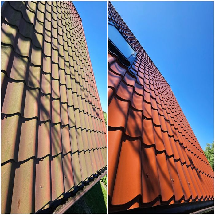 Mycie kostki brukowej mycie elewacji ogrodzeń mycie dachów malowanie