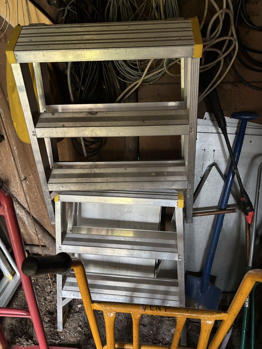 Drabina 3 stopniowa 2 szt