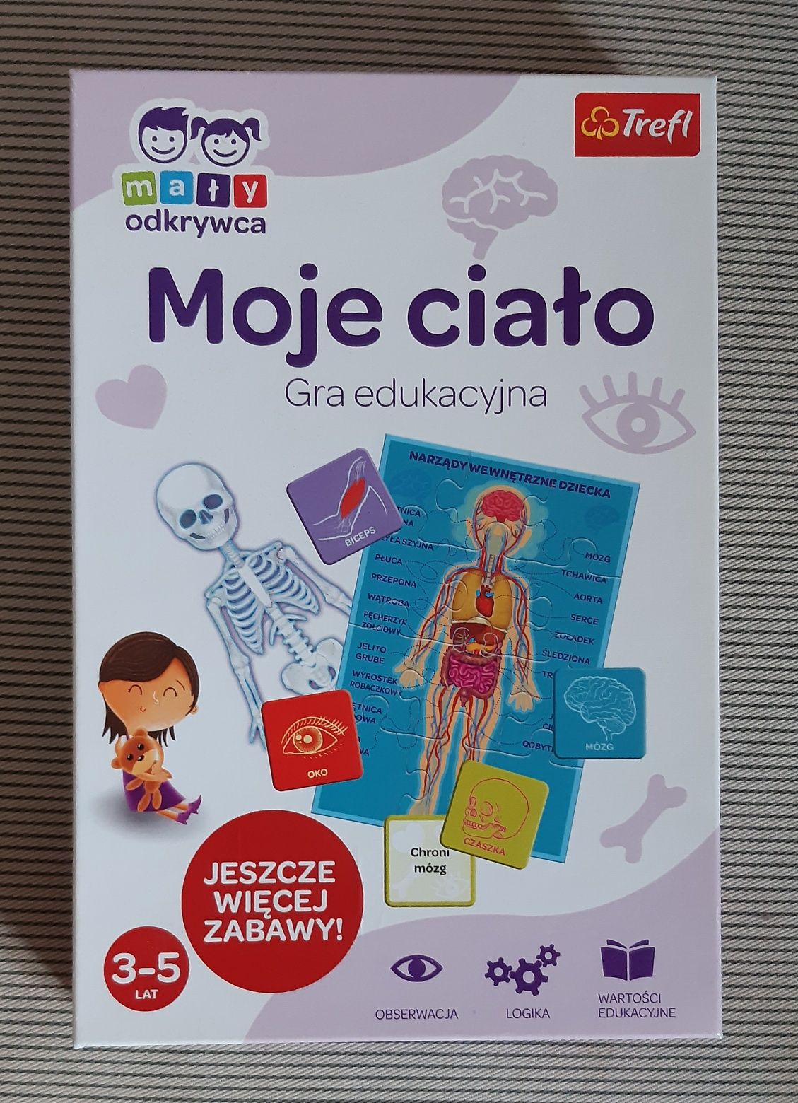 Gra edukacyjna Moje Ciało Trefl