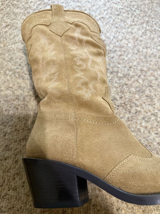 козаки/чоботи zara 37 розмір