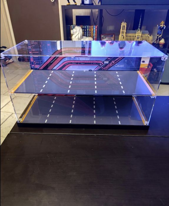 Caixa em acrilico novas para coleção F1 Lego speed champions