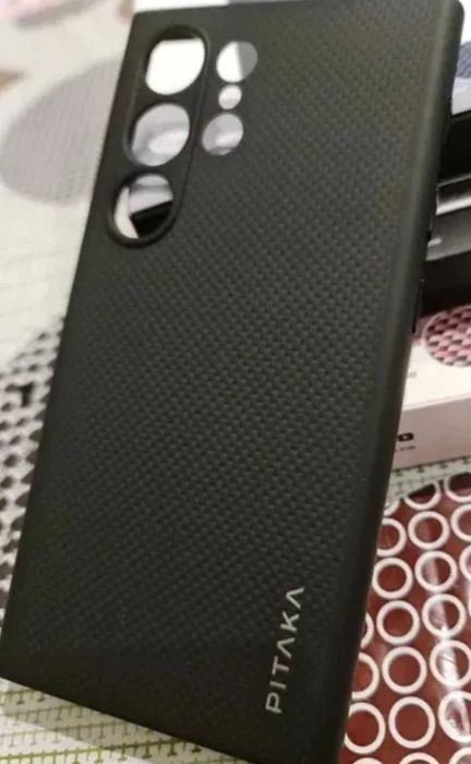 Etui pitaka galaxy s24 ultra TPU plus uchwyt magnes