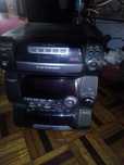 Aparelhagem Panasonic- 5 CDs + Leitor Duplo Cassetes