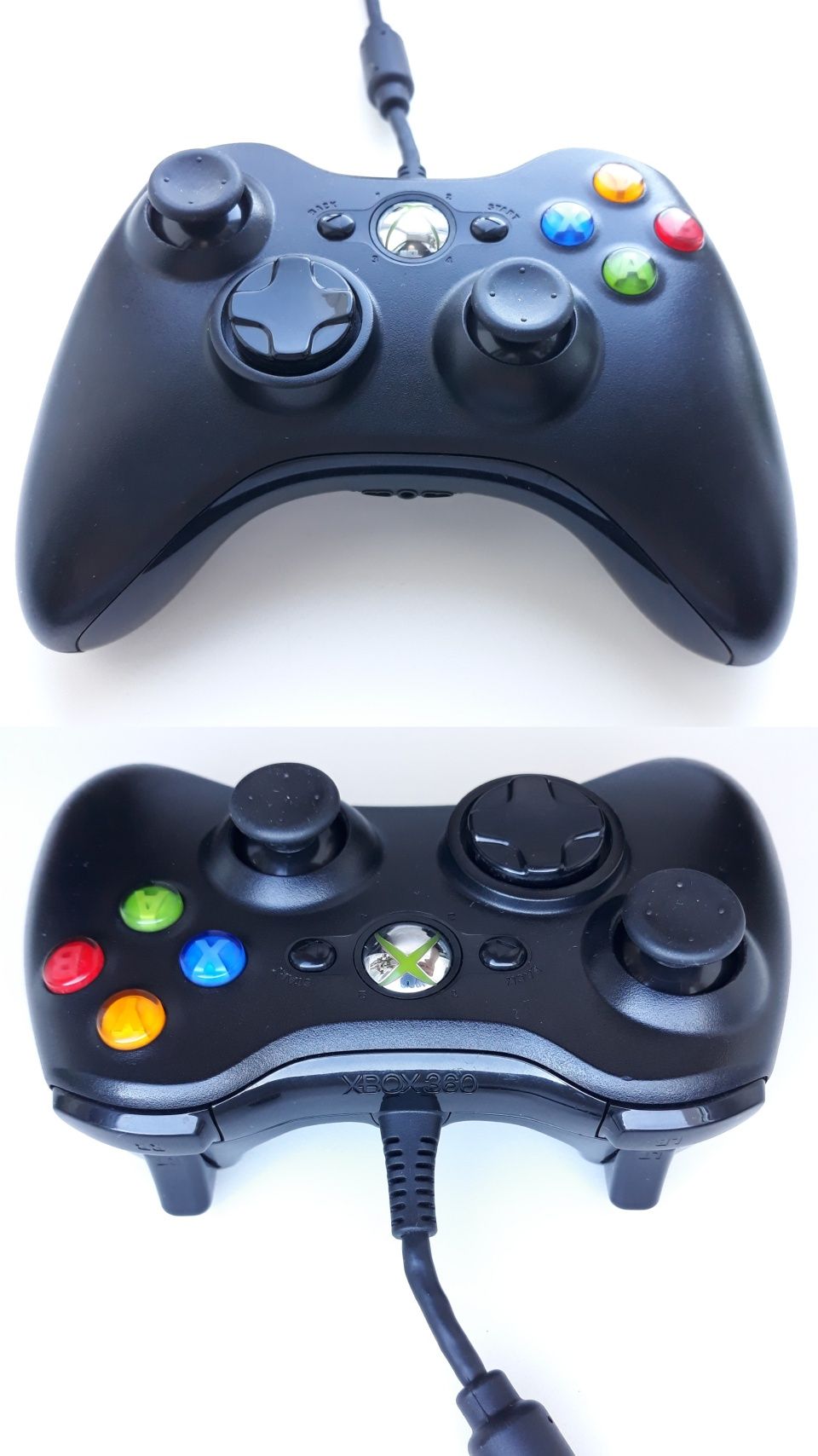 ⊡ Оригінал MICROSOFT™ Xbox 360 Wired Controller Black