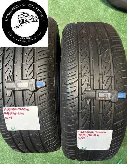 2x 195/55/16 87H FIRESTONE TZ 300 a letnia