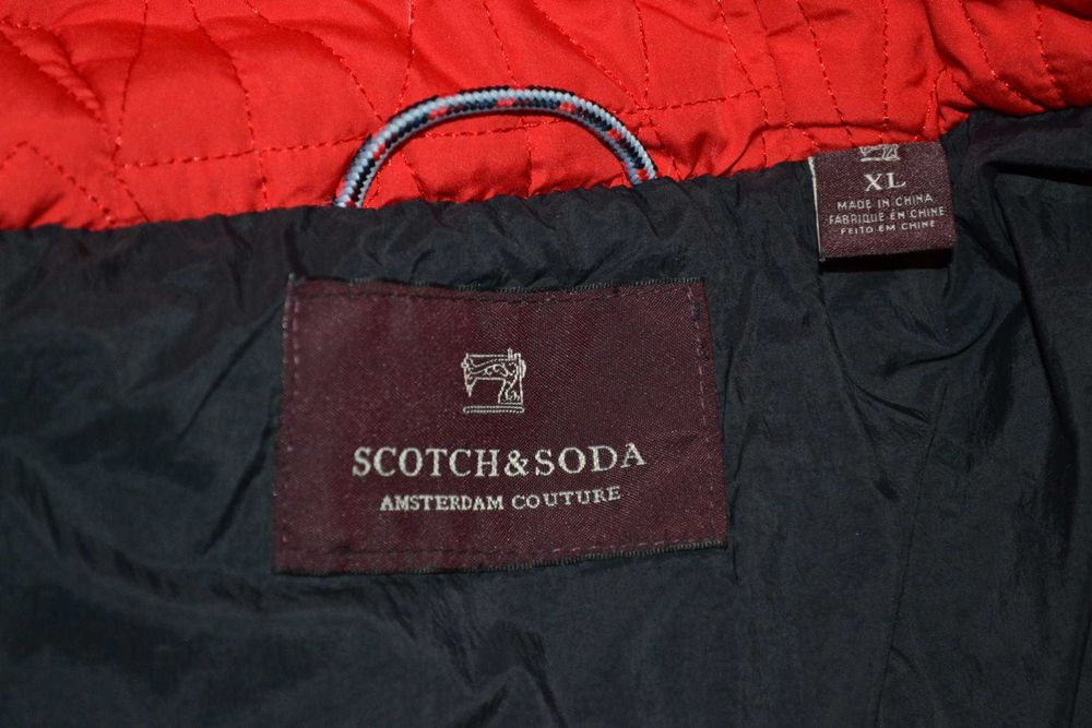 scotch&soda L-XL зимняя куртка парка пуховик оригинал