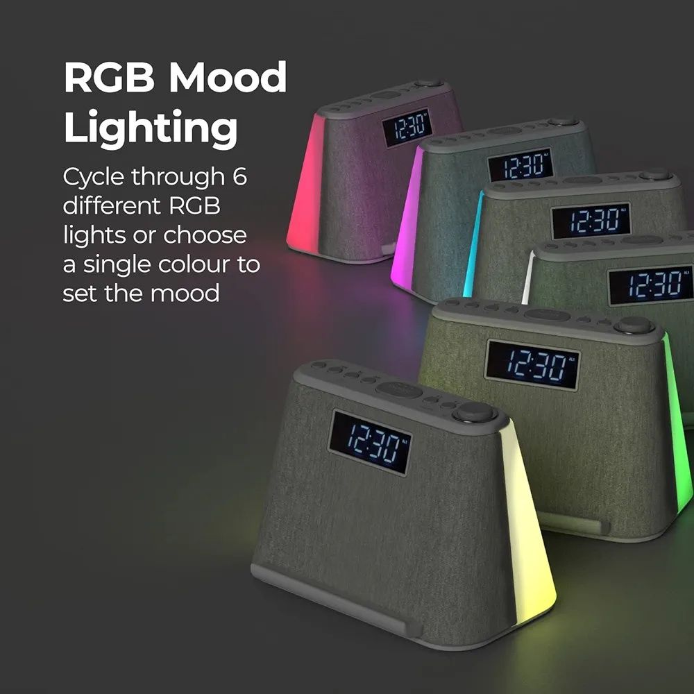 Budzik, radio i-box GLOW