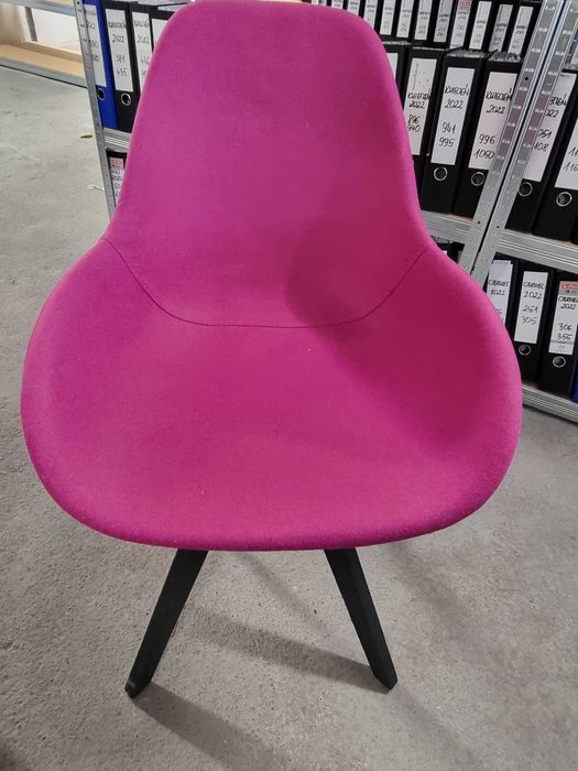 Krzesło Claudie Design Mariel (fuksja)