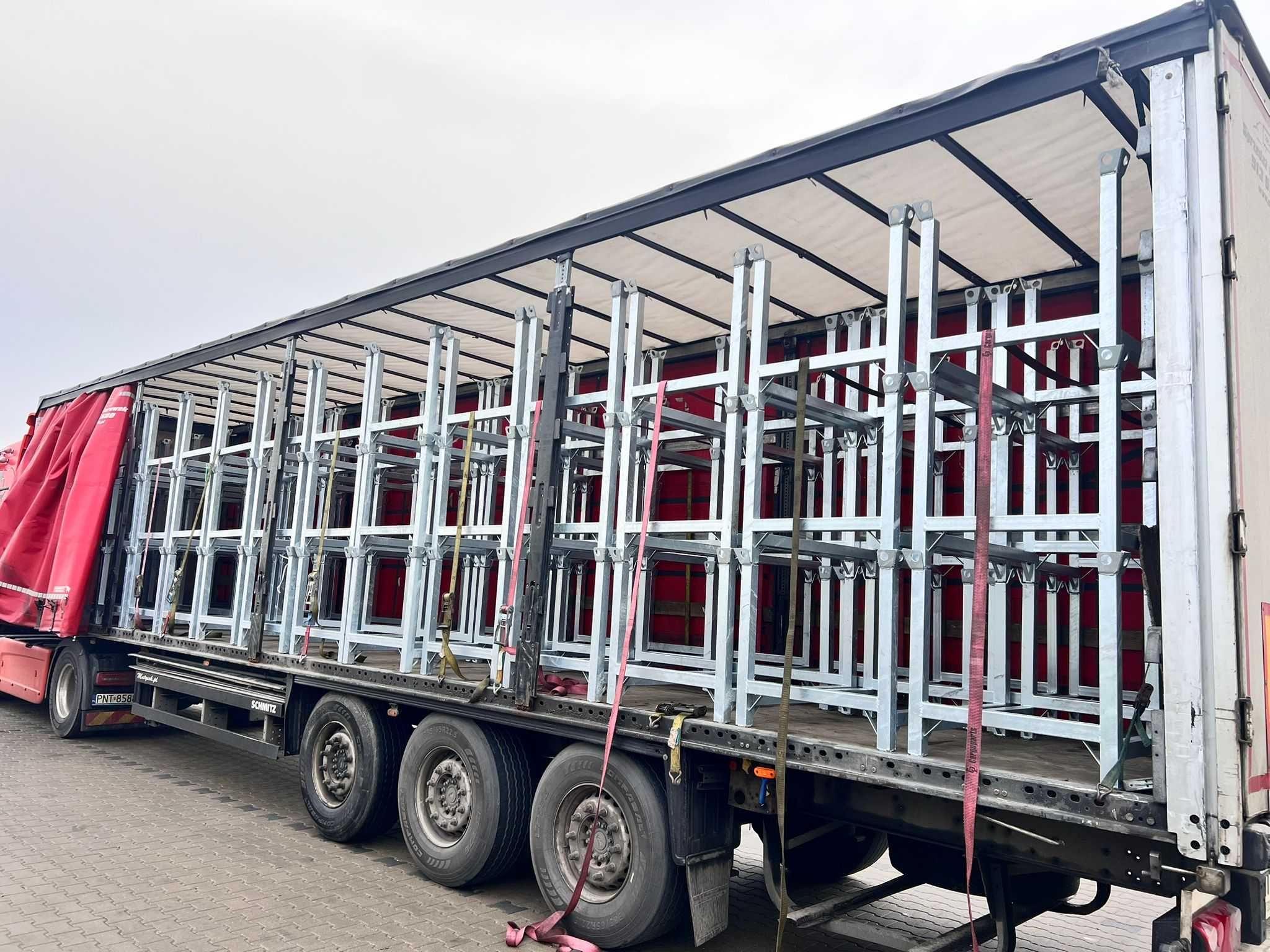 Palety transportowe 80x120 kosze na stemple podporyRusztowanieSzalunki