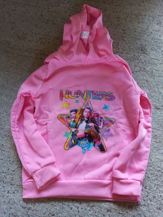 Demon hunters bluza różowa 7 8 9 lat