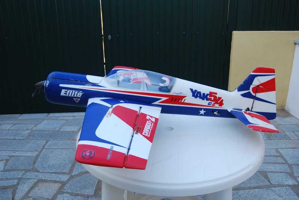 Avião aeromodelismo E-Flite YAK-54 Elétrico