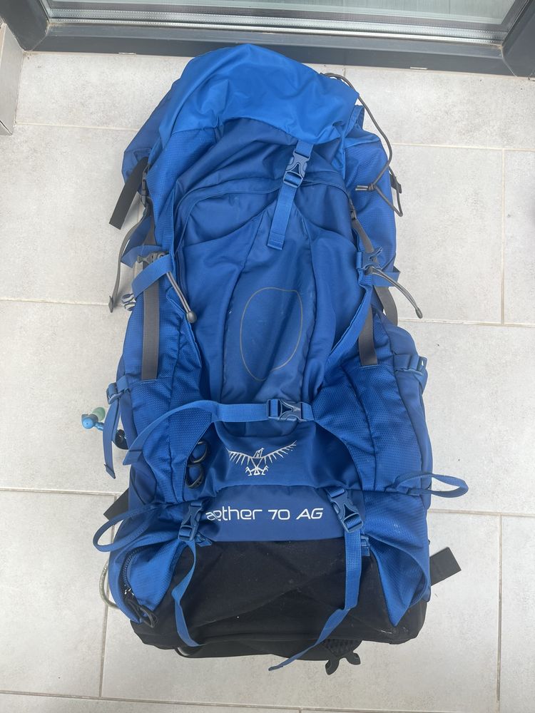 Рюкзак Osprey Aether AG 70 з питною системою Platypus 2l