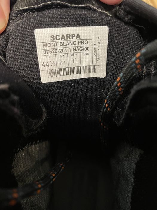 Scarpa Альпинистские ботинки Mont Blanc Pro Goretex