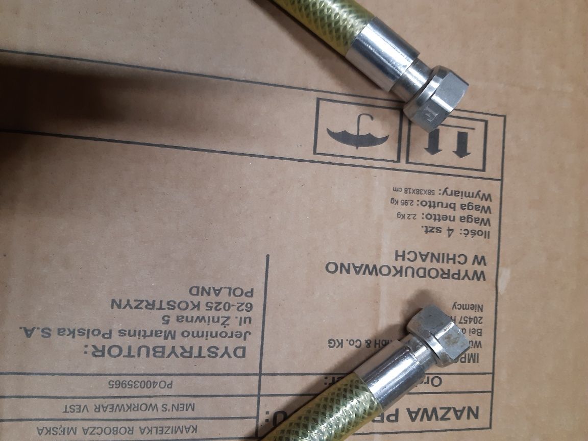 Przewód wąz do gazu 125 cm.