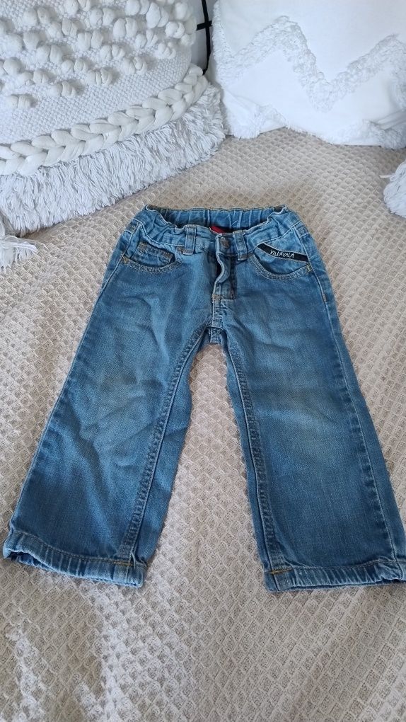 Bluza spodnie dżinsowe 86