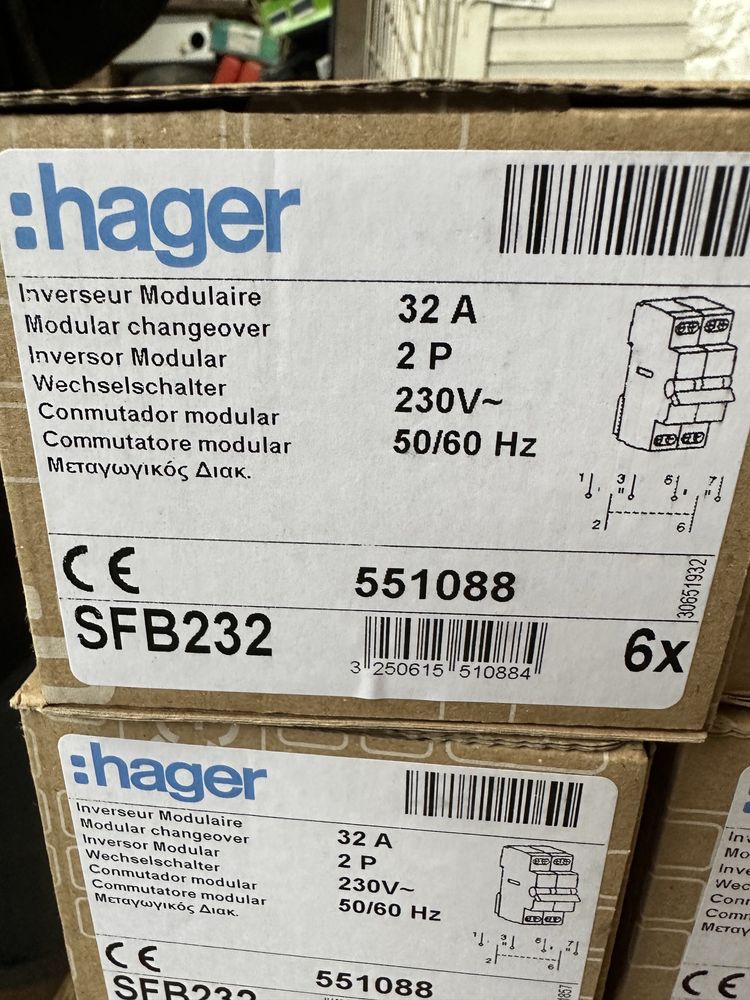 Hager SFT 225 - SFT 232-SFT 240  ( Генератор )