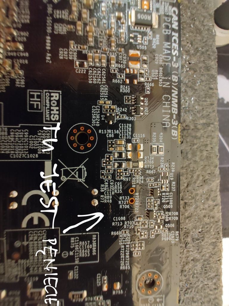 Uszkodzona Karta Grafiki Gigabyte RTX 3060 Ti Gaming oc 8Gb