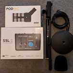 SSL 2 + Rode PodMic – zestaw podcast / studio / streaming