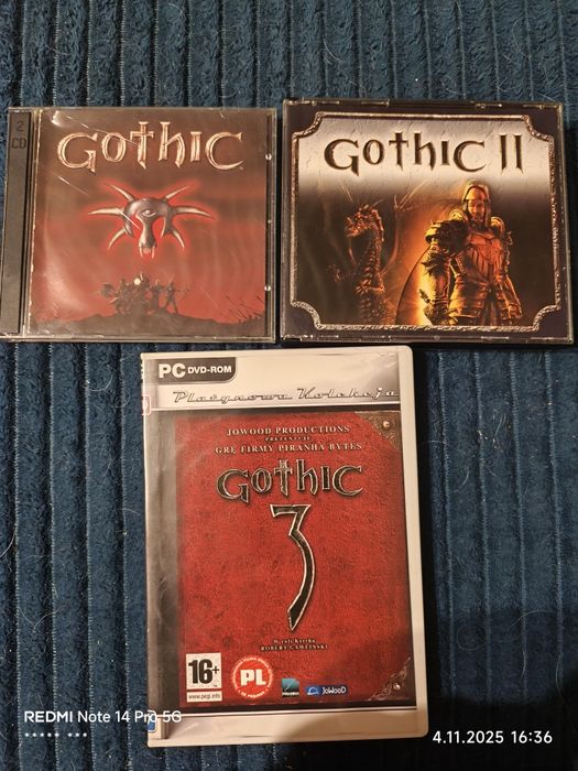 Gothic PC 1/2/3 komplet