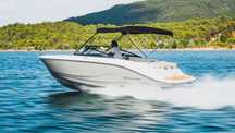 CZARTER ZEGRZE - luksusowy jacht motorowy Bayliner V20 “CRYSTAL”