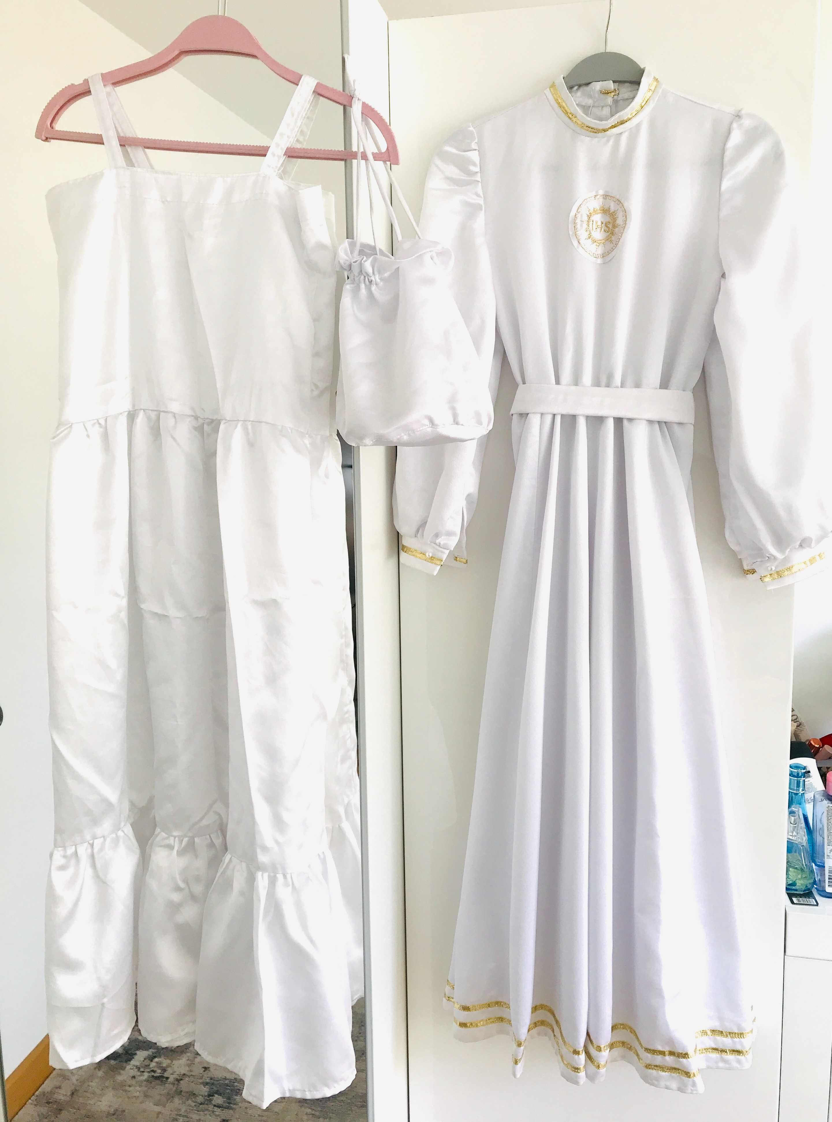 Sukienka komunijna na komunię alba liturgiczna